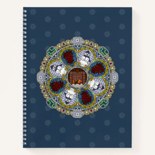 Cuaderno Bloc de notas en espiral de invierno de Nouveau