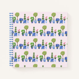 Cuaderno Bloc de notas en espiral de jardín superior