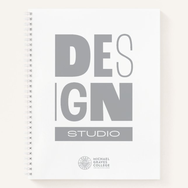 Cuaderno Bloc de notas en espiral de Kean MGC Design Studio (Anverso)