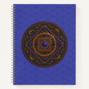 Cuaderno Bloc de notas en espiral de Libra Mandala
