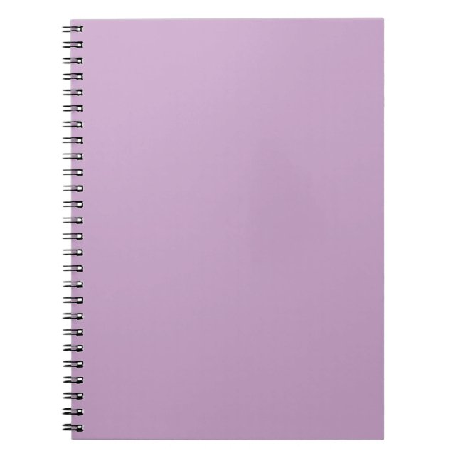 Cuaderno Bloc de notas en espiral de Lilac (Frente)