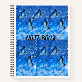 Cuaderno Bloc de notas en espiral de mariposa Go