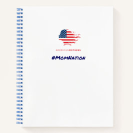 Cuaderno Bloc de notas en espiral de #MomNation
