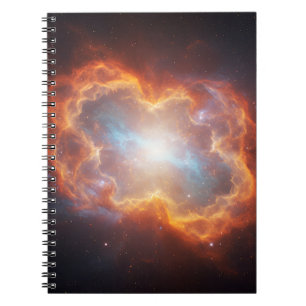 Cuaderno Bloc de notas en espiral de nebula