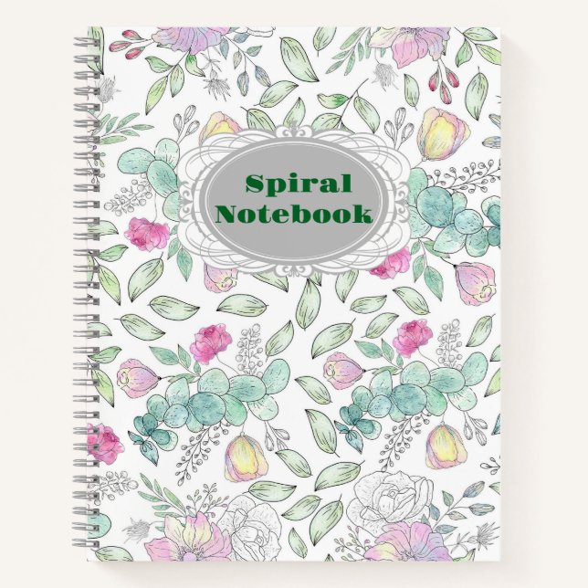 Cuaderno bloc de notas en espiral de Office & School Essent (Anverso)