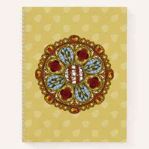 Cuaderno Bloc de notas en espiral de otoño