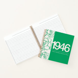 Cuaderno Bloc de notas en espiral de patrimonio de amistad