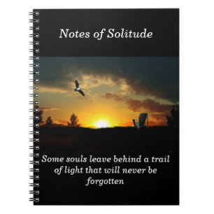Cuaderno Bloc de notas en espiral de pradera amarillo con c