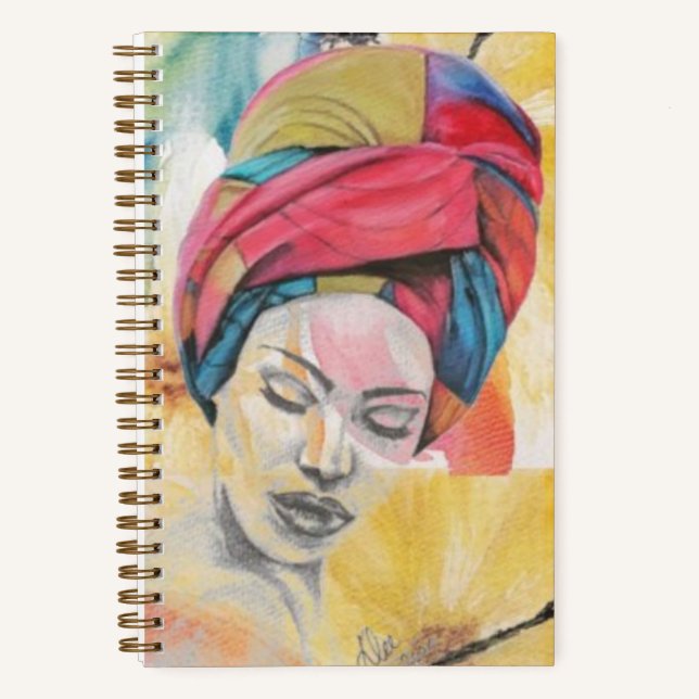 Cuaderno Bloc de notas en espiral de reinas (Anverso)