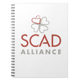 Cuaderno bloc de notas en espiral de SCAD Alliance
