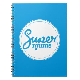 Cuaderno Bloc de notas en espiral de supermums