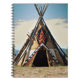 Cuaderno Bloc de notas en espiral de Teepee