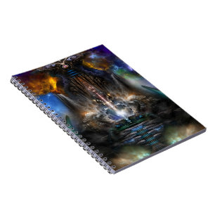 Cuaderno Bloc de notas en espiral del portal de archivo