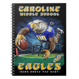 Cuaderno bloc de notas en espiral del tamaño del planificad