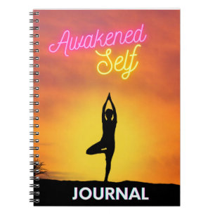 Cuaderno Bloc de notas en espiral (despertado por sí mismo)