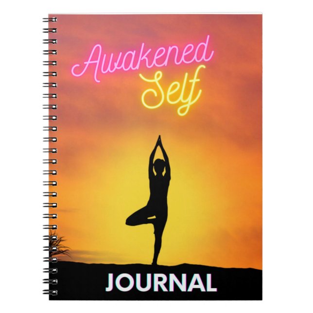 Cuaderno Bloc de notas en espiral (despertado por sí mismo) (Frente)
