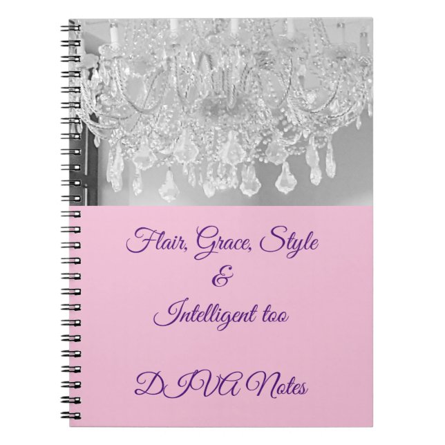 Cuaderno Bloc de notas en espiral DIVA Life Flair (Frente)