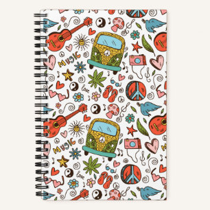 Cuaderno bloc de notas en espiral infantil