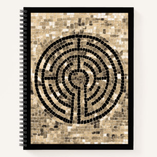 Cuaderno Bloc de notas en espiral LABYRINTH V 8.5x11