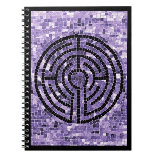 Cuaderno Bloc de notas en espiral LABYRINTH VI 6.5x8.75