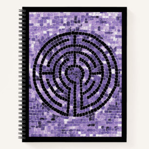 Cuaderno Bloc de notas en espiral LABYRINTH VI 8.5x11