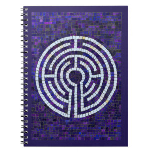 Cuaderno Bloc de notas en espiral LABYRINTH VIII 6.5x8.75