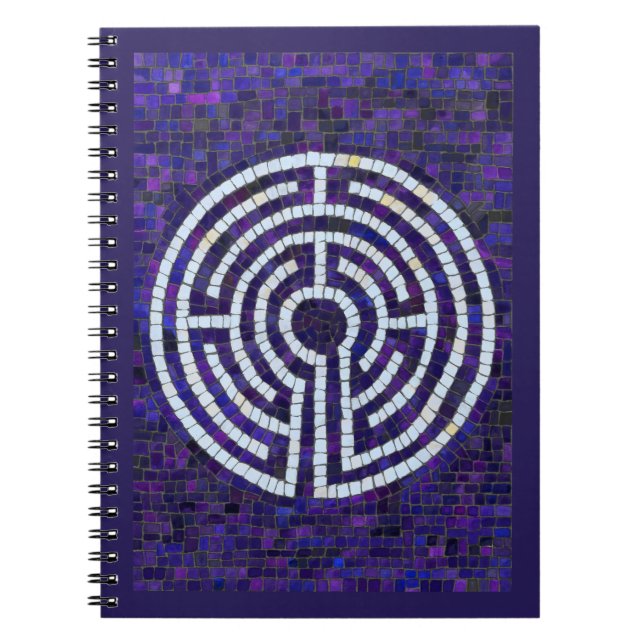 Cuaderno Bloc de notas en espiral LABYRINTH VIII 6.5x8.75 (Frente)