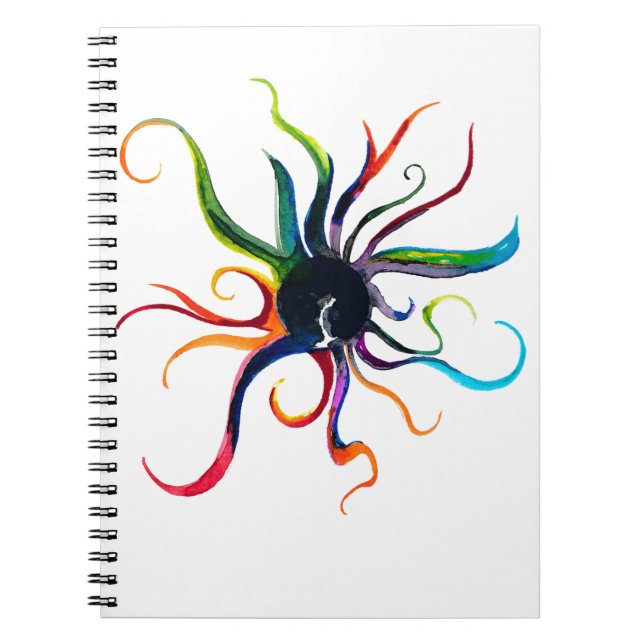 Cuaderno bloc de notas en espiral LUCI (Frente)