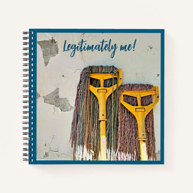 Cuaderno Bloc de notas en espiral Me Legitimada (Anverso)