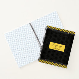 Cuaderno Bloc de notas en espiral Metalizado de hoja