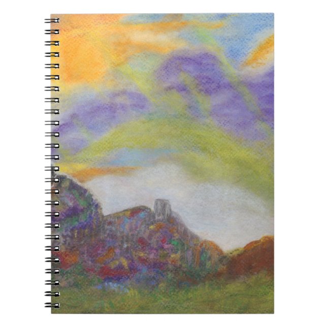 Cuaderno Bloc de notas en espiral "Mi planeta" (Frente)