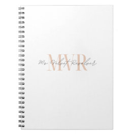 Cuaderno Bloc de notas en espiral MVR