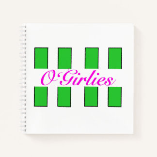 Cuaderno Bloc de notas en espiral O’Girlies