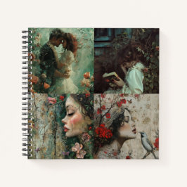 Cuaderno Bloc de notas en espiral para amantes