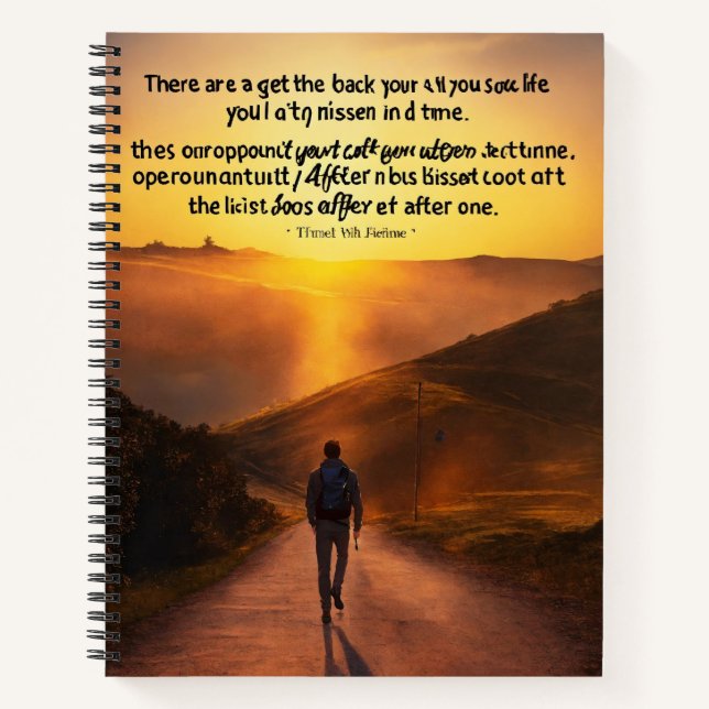 Cuaderno Bloc de notas en espiral para creativos interminab (Anverso)