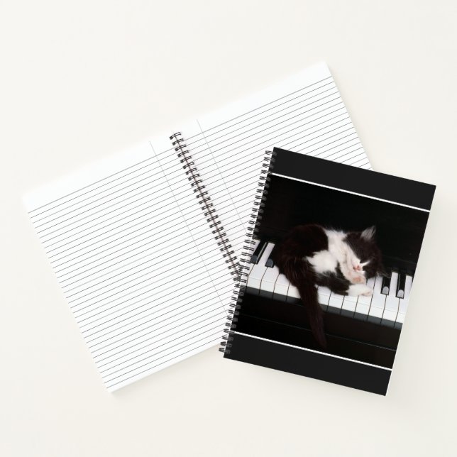 Cuaderno Bloc de notas en espiral para gatitos (Interior)