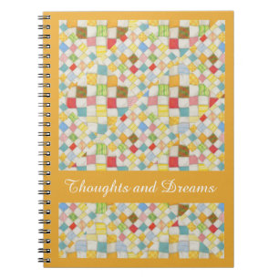 Cuaderno Bloc de notas en espiral RÁPIDO MOSAIC 6.5x8.75 +