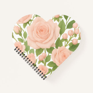 Cuaderno bloc de notas en espiral Rosa