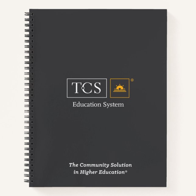 Cuaderno Bloc de notas en espiral TCS (Anverso)