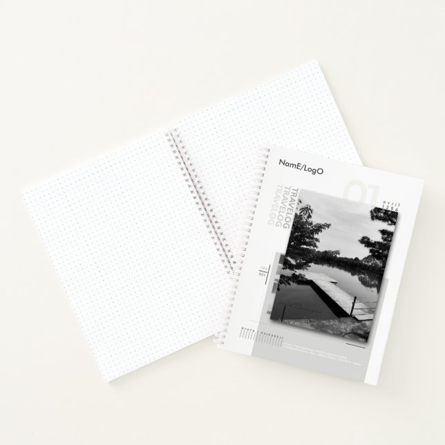 Cuaderno bloc de notas en espiral travelog_1 (Interior)