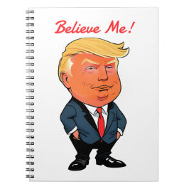 Cuaderno Bloc de notas en espiral TRUMP de personalizable