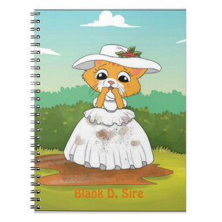 Cuaderno Bloc de notas en espiral vacía