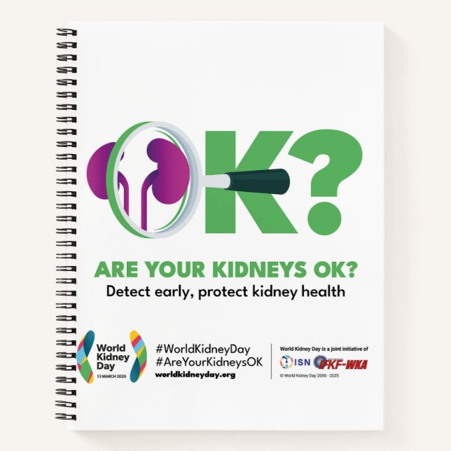 Cuaderno Bloc de notas en espiral WKD 2025 (Anverso)