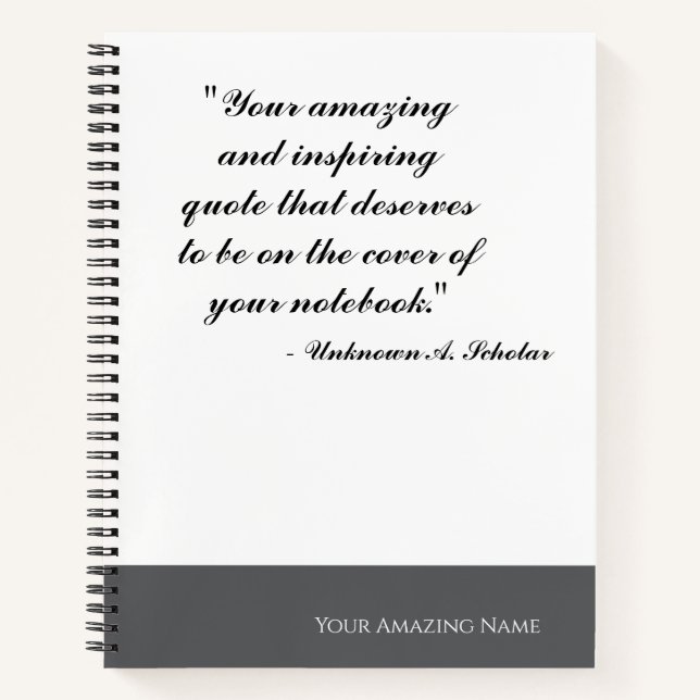 Cuaderno Bloc de notas en personalizable (Anverso)