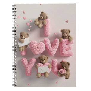 Cuaderno bloc de notas encantador