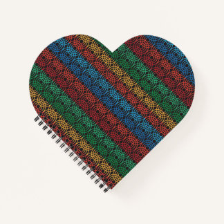 Cuaderno bloc de notas enlazado en espiral con cubierta cir