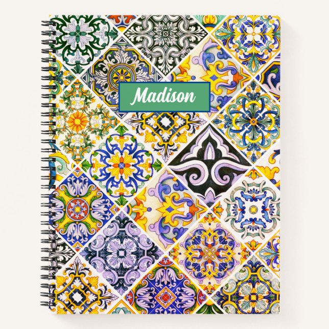Cuaderno Bloc de notas espiral (Anverso)