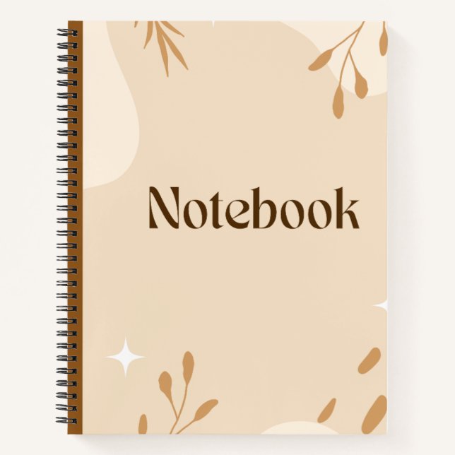 Cuaderno Bloc de notas espiral (Anverso)