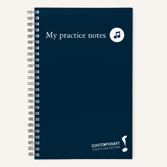 Cuaderno Bloc de notas espiral (Anverso)