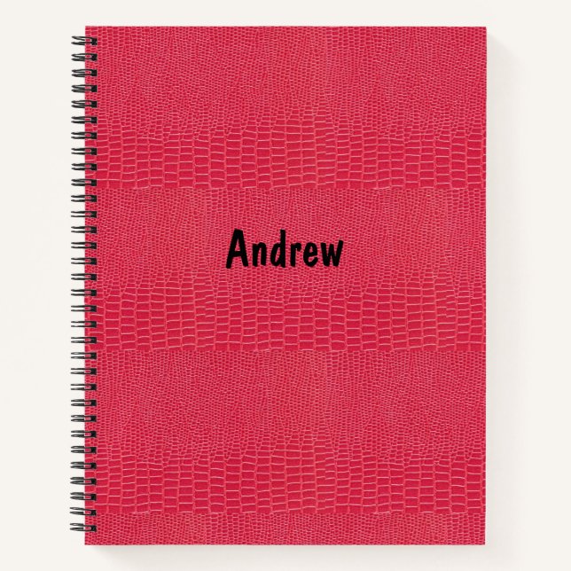 Cuaderno Bloc de notas espiral (Anverso)